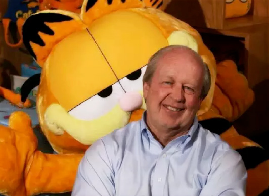 Jim Davis, creator of Garfield